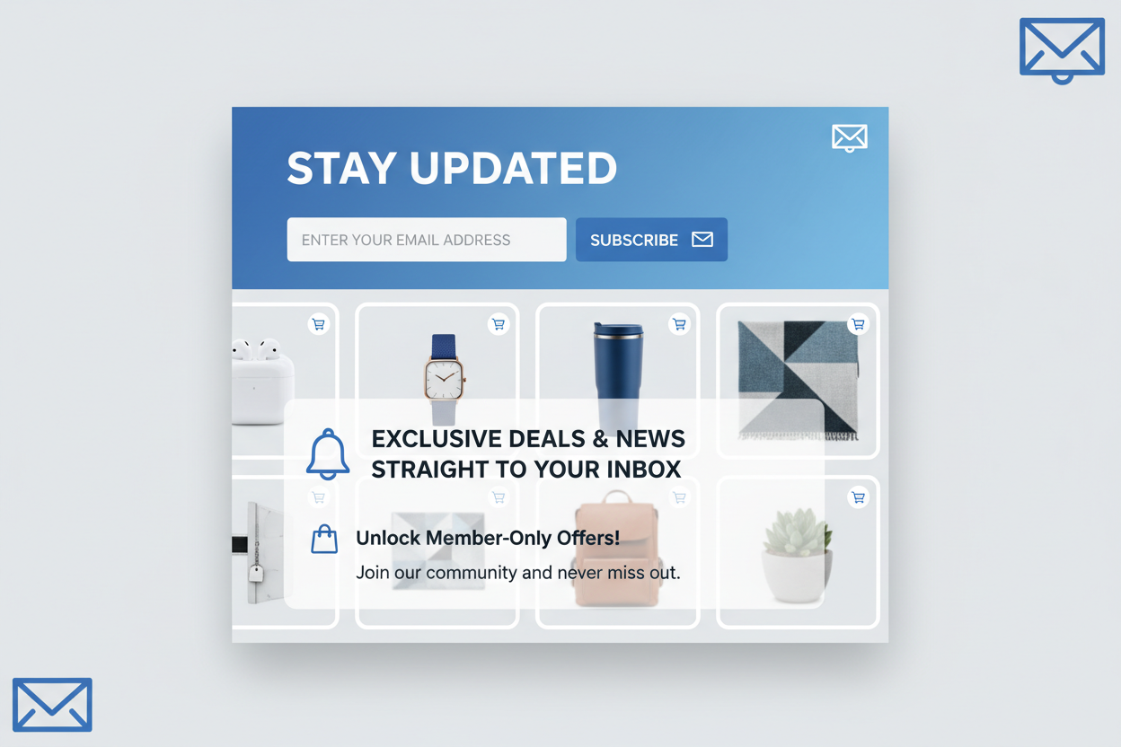 newsletter from a ecommerce store